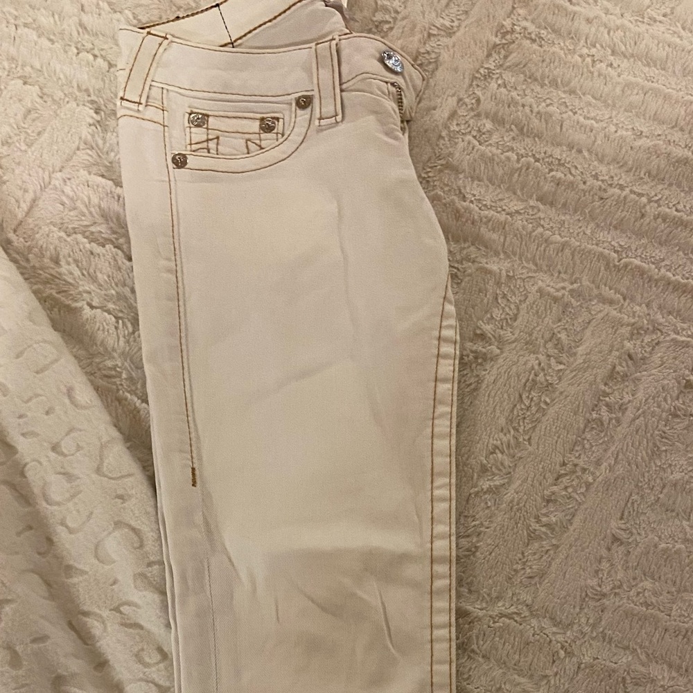 True Religion cropped ankle jeans